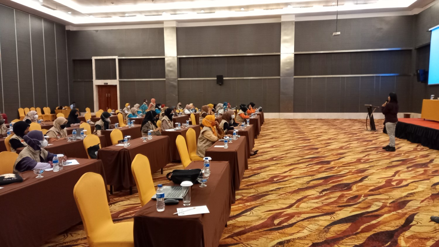 Suasana Pelatihan BPOM bersama Tempo Institute di Palu, Sulawesi Tengah